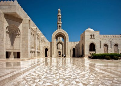 Sultan Qaboos Grand Mosque. Sultanate Of Oman.