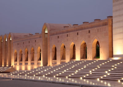 Sultan Qaboos Grand Mosque In Muscat, Oman