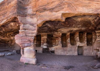 Dwellings Homes In Petra Lost City