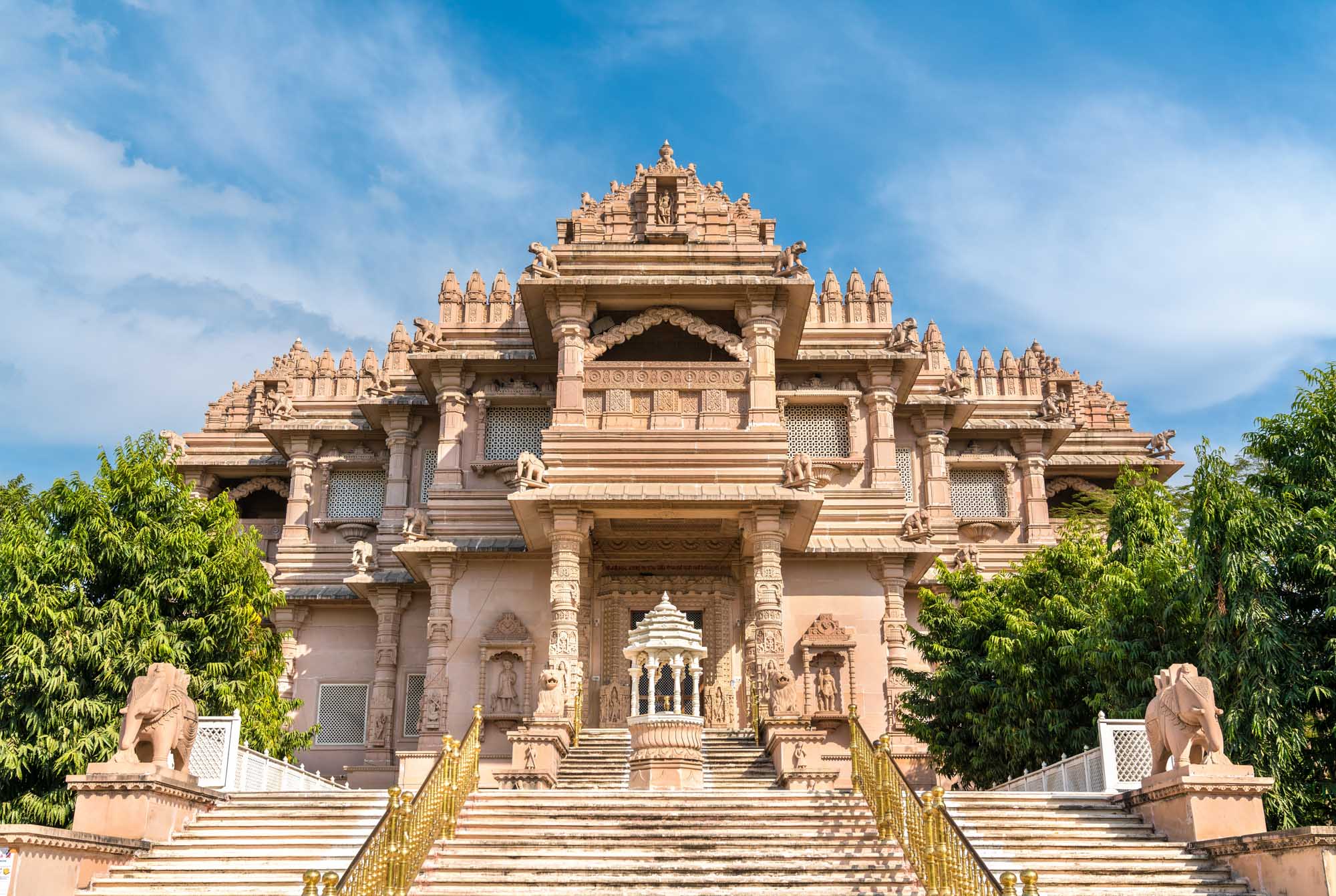 Borij Derasar, A Jain Temple In Gandhinagar Gujarat, India