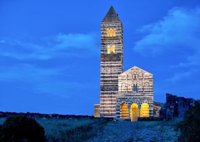 Basilica Di Saccargia At Night (Sardinia Italy)