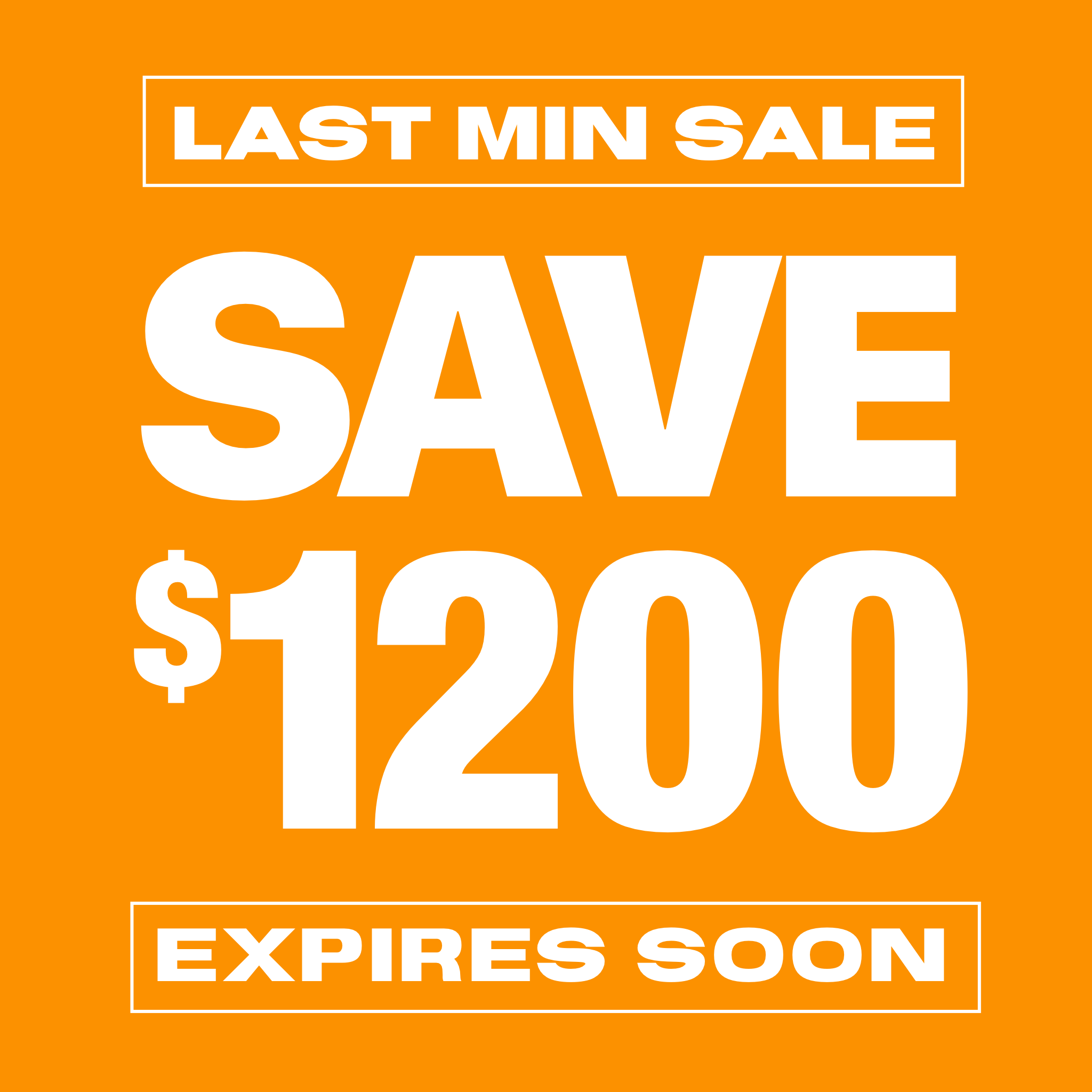 Pwa Last Min Sale 1200