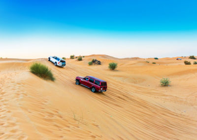 Jeep Safari Over Sand Dunes In Dubai Desert Conservation Reserv