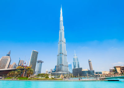 Burj Khalifa Tower In Dubai