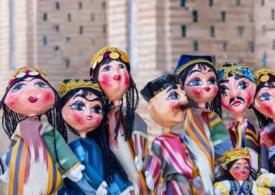 Traditional Oriental Doll In Bukhara Uzbekistan