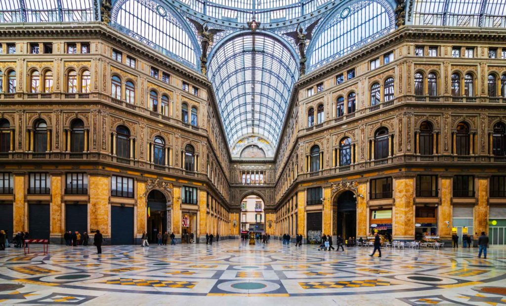 Naples Inside The Principe Umberto I Gallery