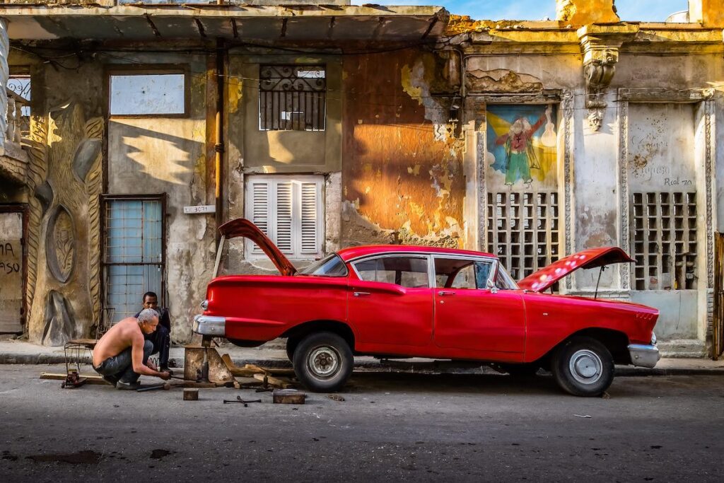 022 CUBAN REPAIR SHOP Michael Chinnici Vanishing Cuba