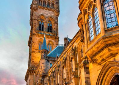 University Of Glasgow Main Building Scotland