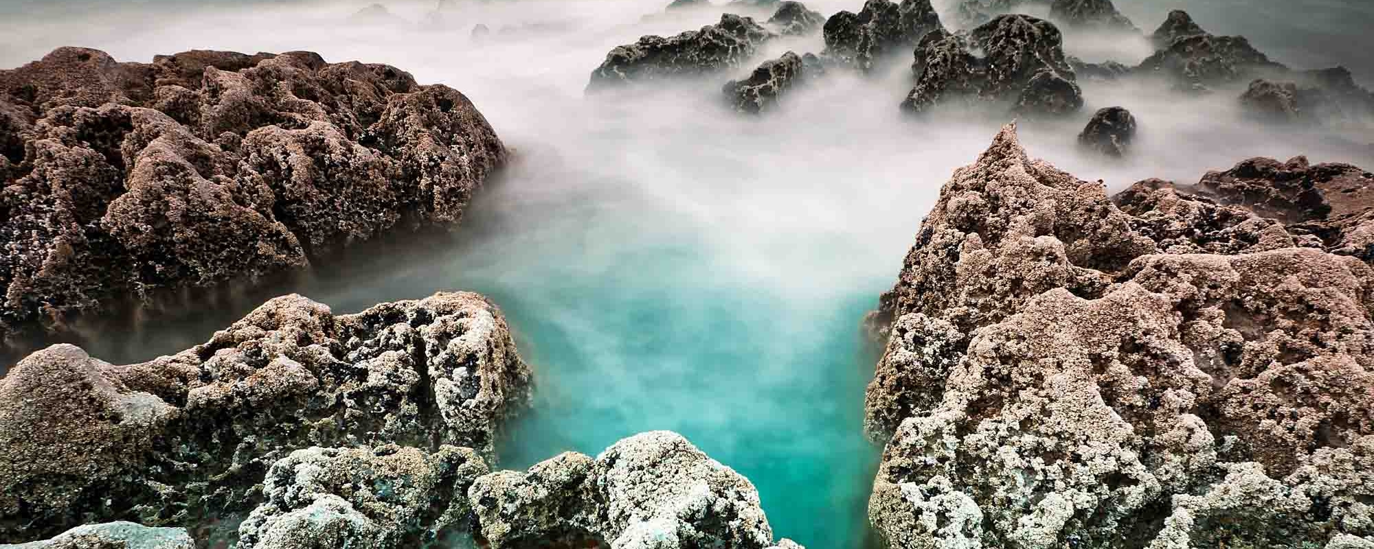 Rocky Atlantic Ocean Scenery In Ireland