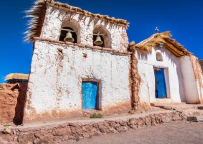 Chapel In El Tatio Machuca In Atacama Desert Altiplano, Chile, S