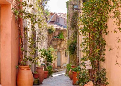 Street In Ramatuelle Village, French Riviera, Cote D'Azur, Prove