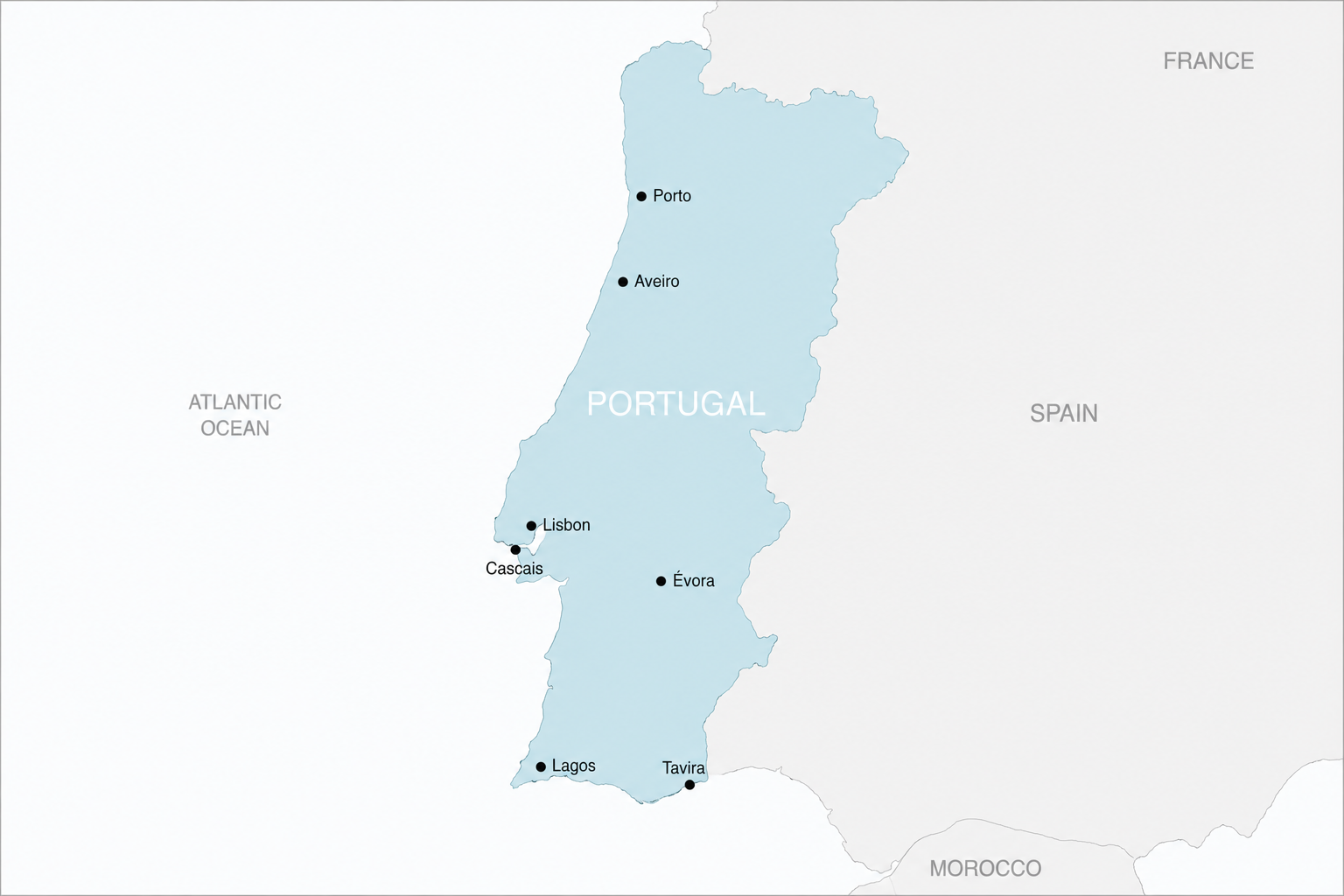 Portugal Map Portugal Map