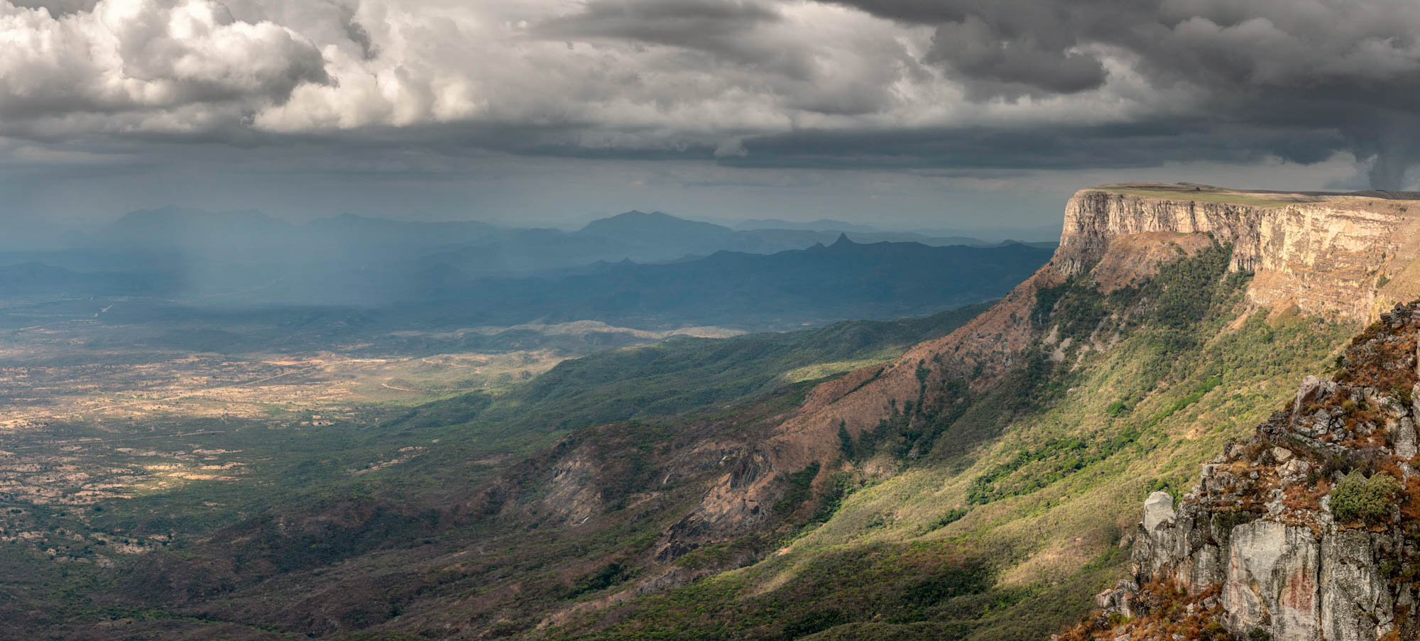 The Escarpment Of Tunda Valla