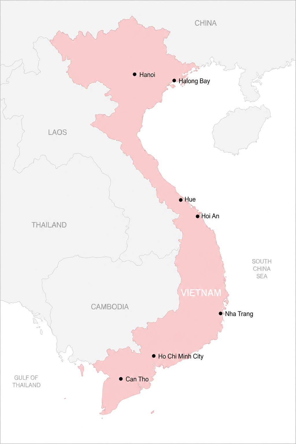 Vietnam Map
