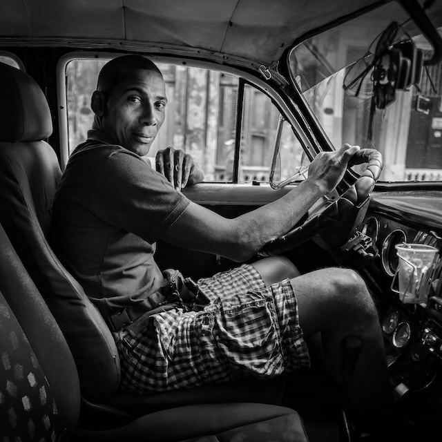 026 TAXI DRIVER Michael Chinnici Vanishing Cuba Photo Workshop Adventures Square