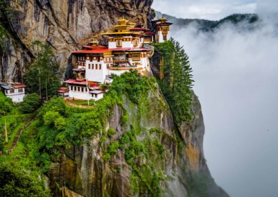 View On Tiger's Nest Monastery, Bhutan