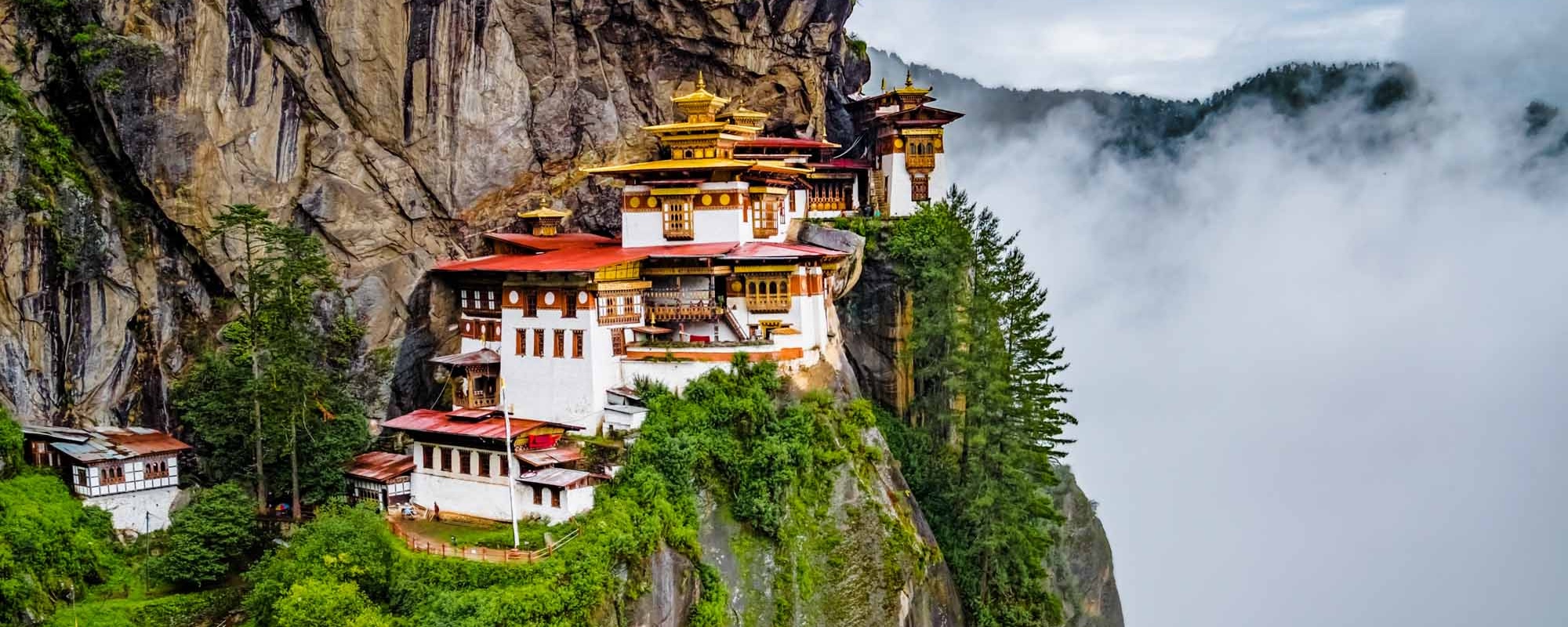 View On Tiger's Nest Monastery, Bhutan