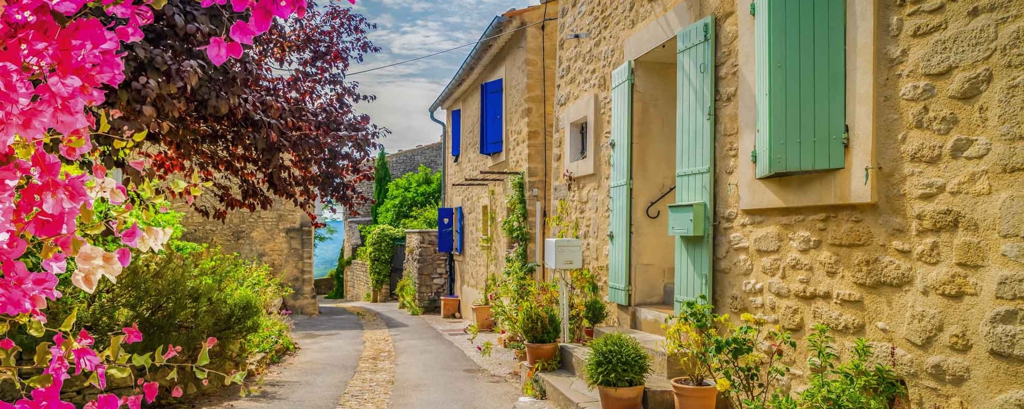 Beautiful Old Town Of Provence