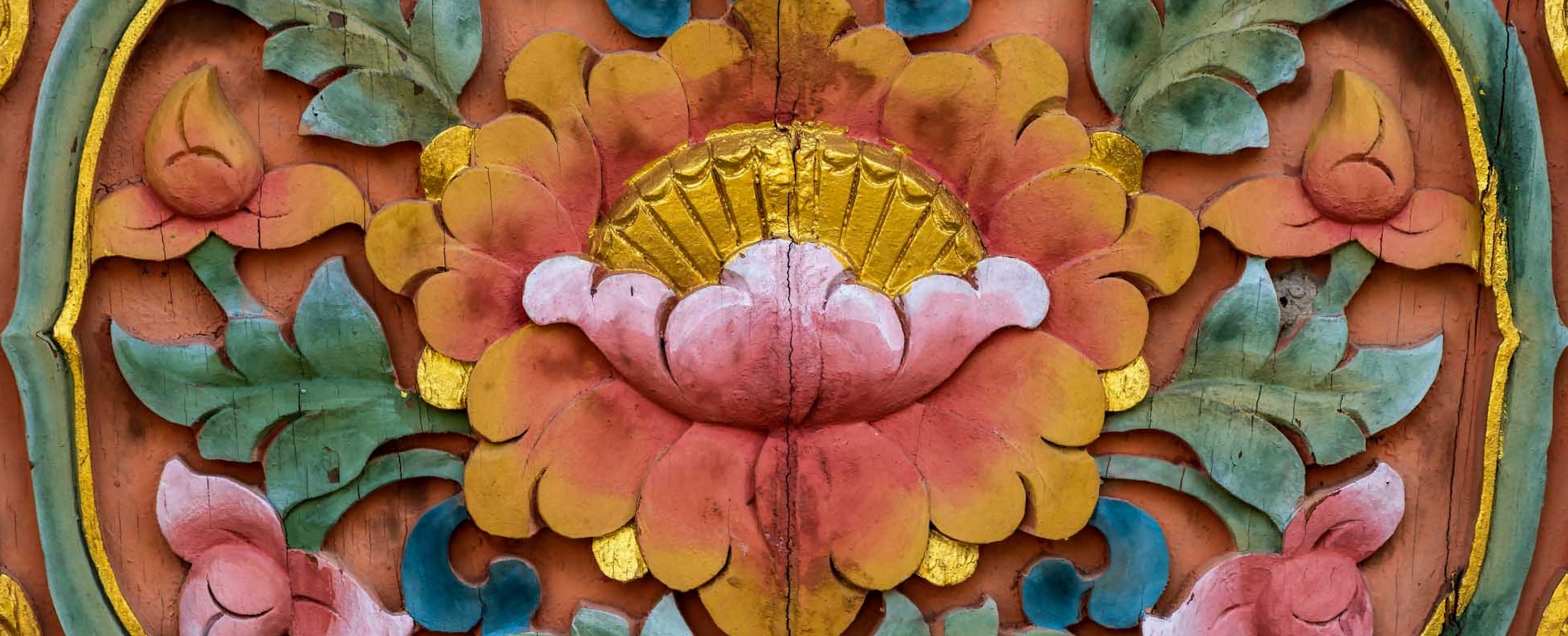 Carving On Temple Window