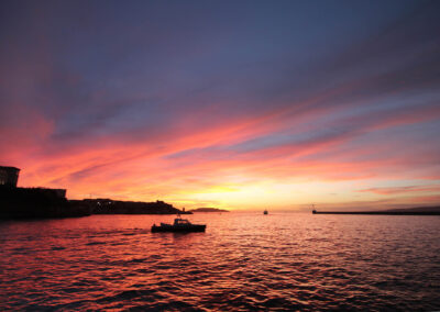 Port Of Marseille At Sunset France