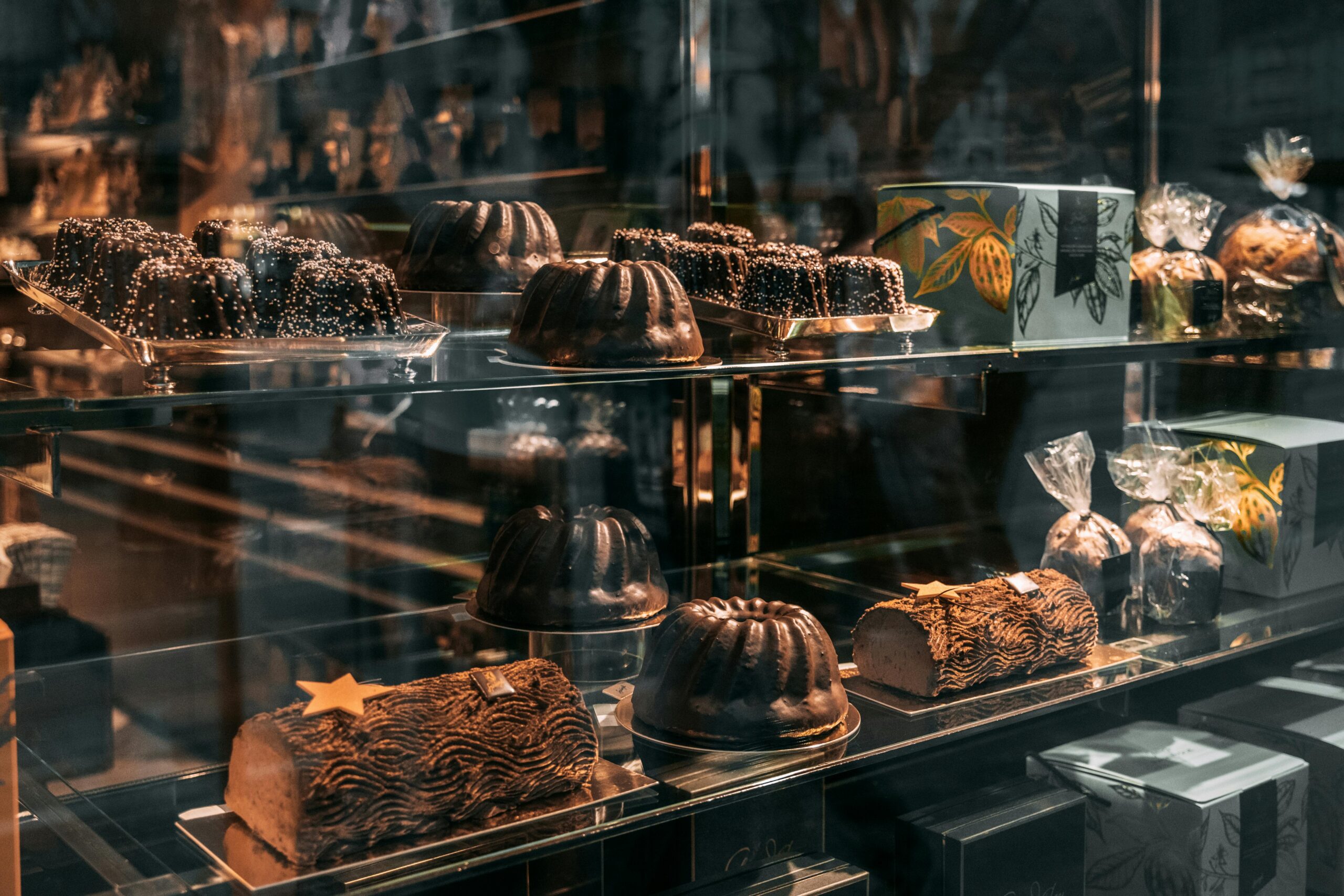 Bakery Selling Chocolate Items