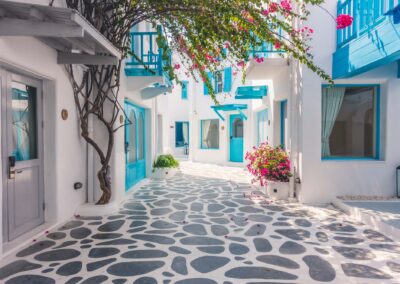 Beautiful Architecture With Santorini And Greece Style